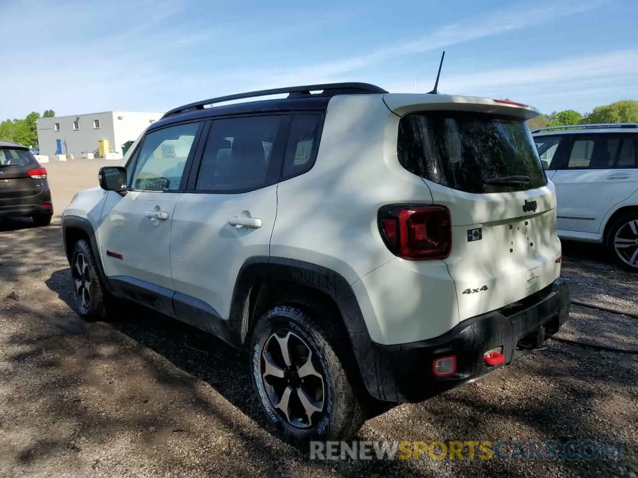 2 Photograph of a damaged car ZACNJDC11MPN24897 JEEP RENEGADE 2021