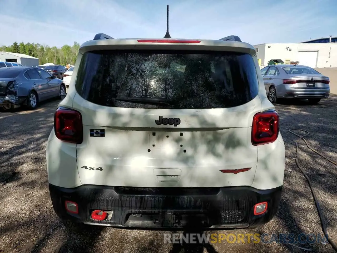 6 Photograph of a damaged car ZACNJDC11MPN24897 JEEP RENEGADE 2021