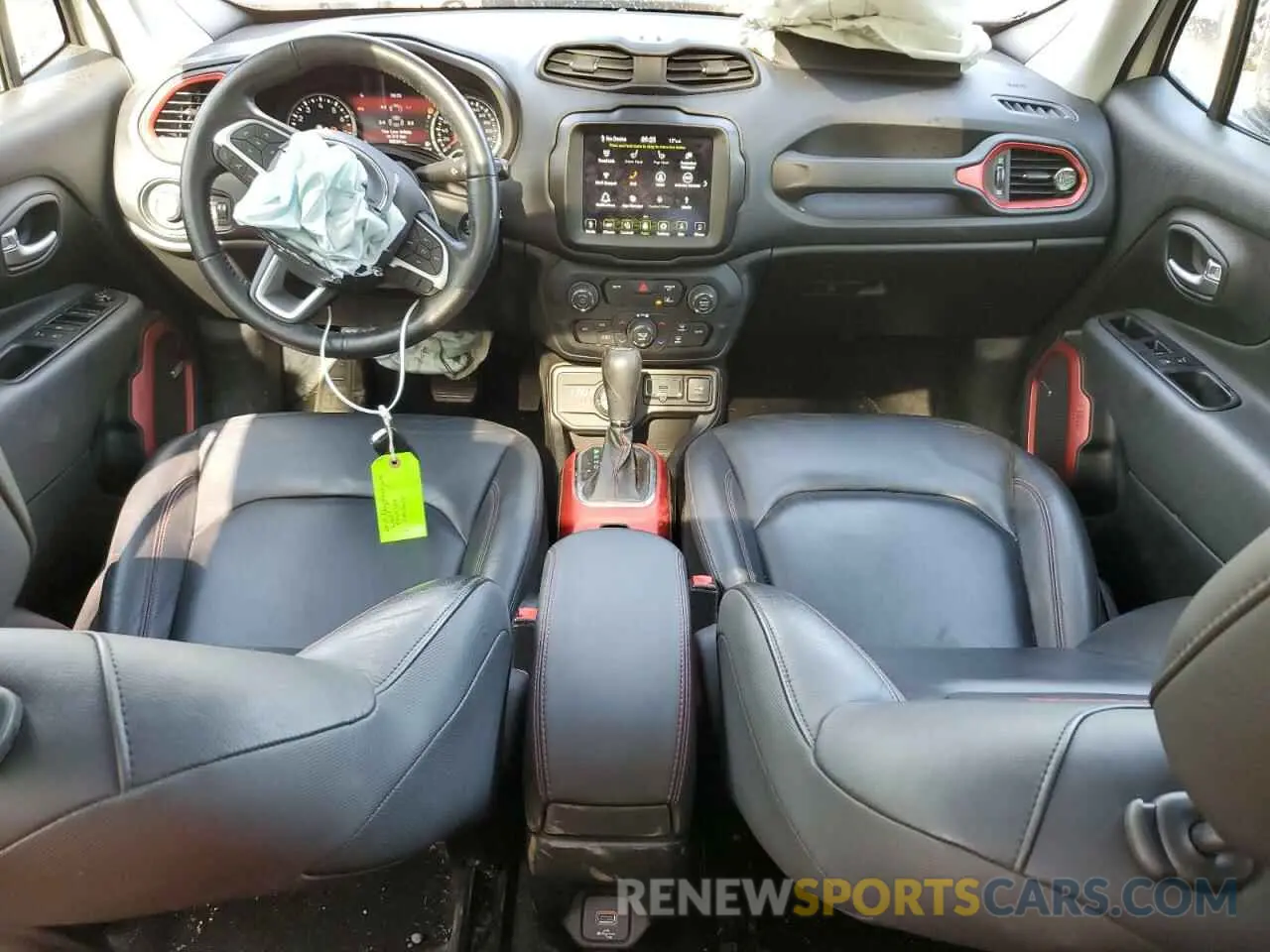 8 Photograph of a damaged car ZACNJDC11MPN24897 JEEP RENEGADE 2021