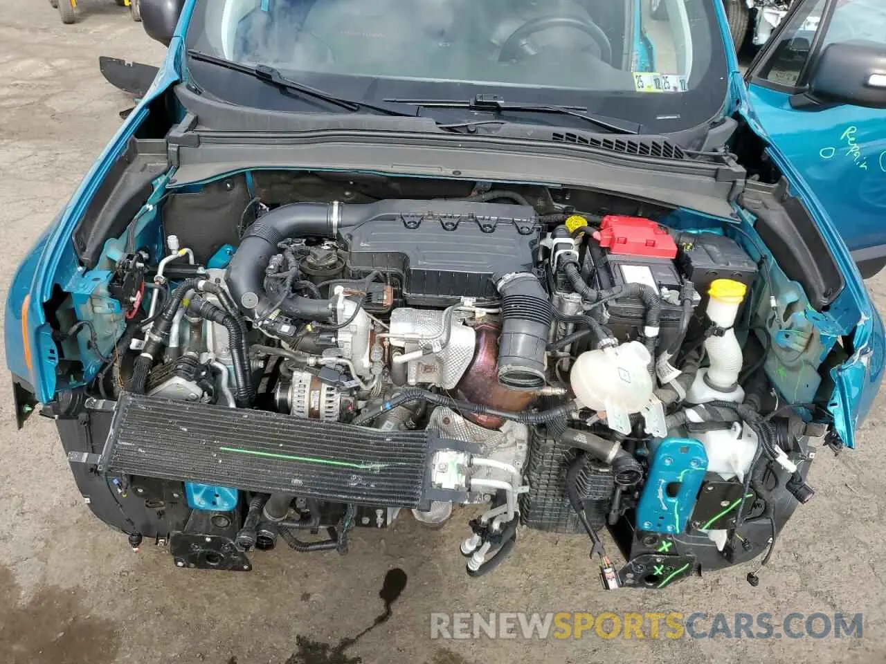 11 Photograph of a damaged car ZACNJDC14MPM35194 JEEP RENEGADE 2021