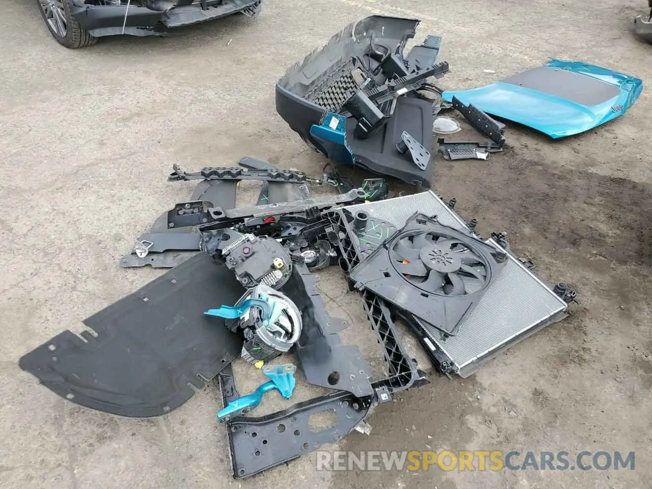 12 Photograph of a damaged car ZACNJDC14MPM35194 JEEP RENEGADE 2021