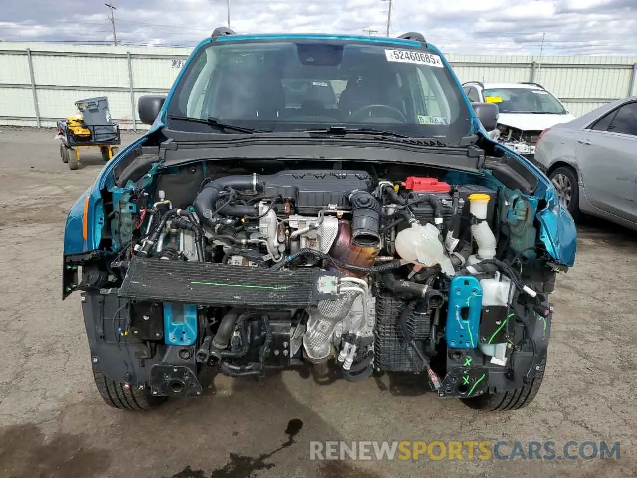 5 Photograph of a damaged car ZACNJDC14MPM35194 JEEP RENEGADE 2021