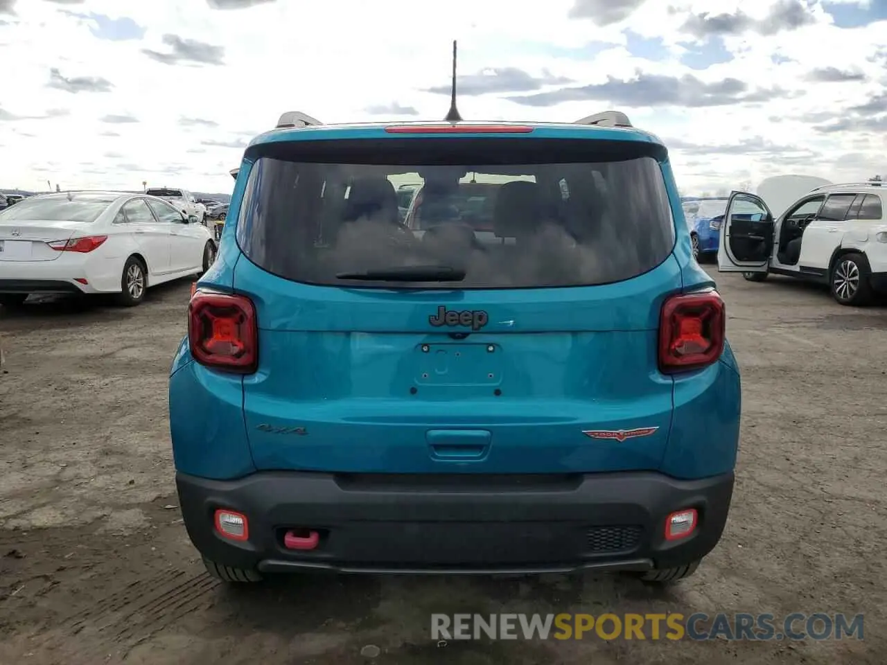 6 Photograph of a damaged car ZACNJDC14MPM35194 JEEP RENEGADE 2021