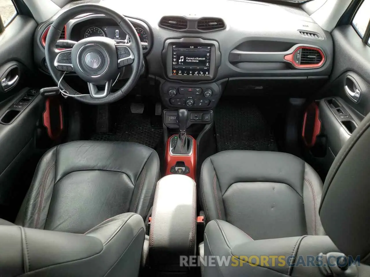 8 Photograph of a damaged car ZACNJDC14MPM35194 JEEP RENEGADE 2021