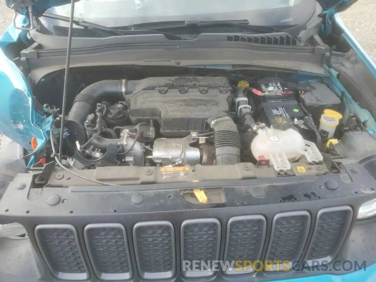 14 Photograph of a damaged car ZACNJDC16MPM10006 JEEP RENEGADE 2021