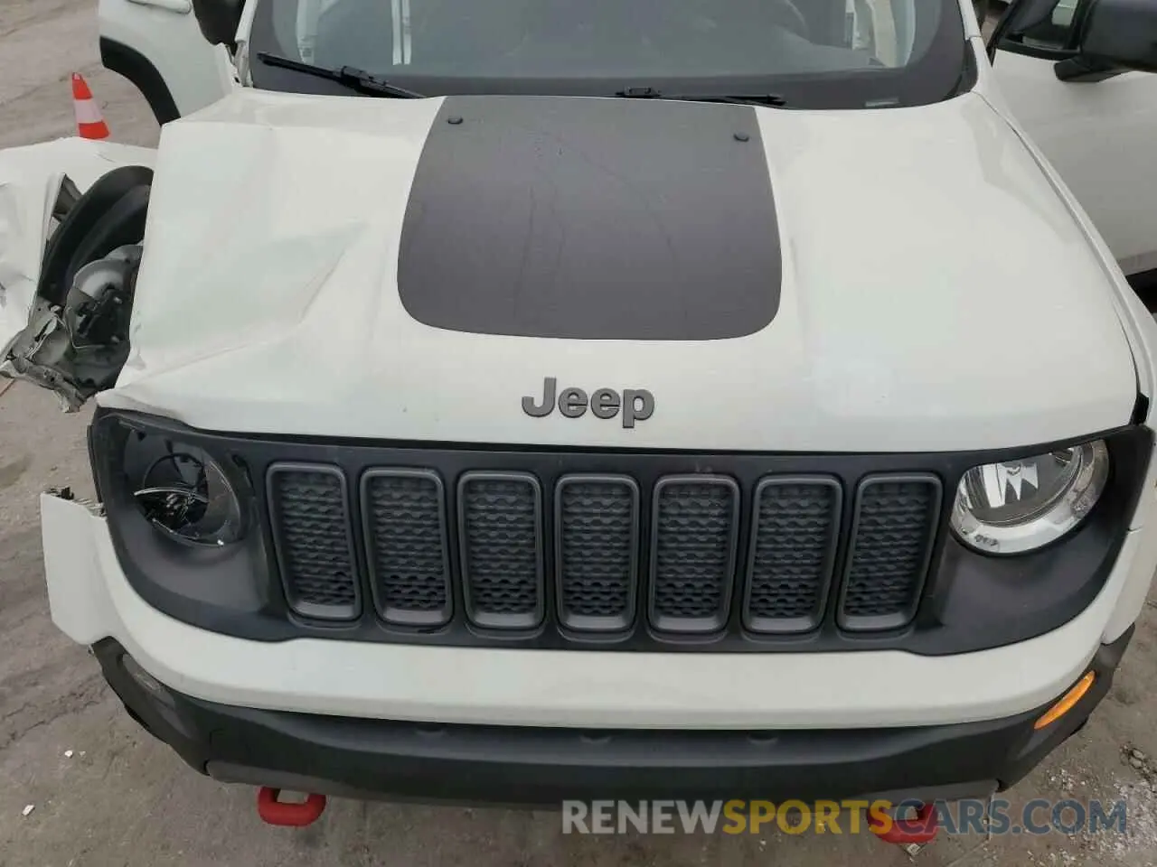 12 Photograph of a damaged car ZACNJDC19MPM30234 JEEP RENEGADE 2021