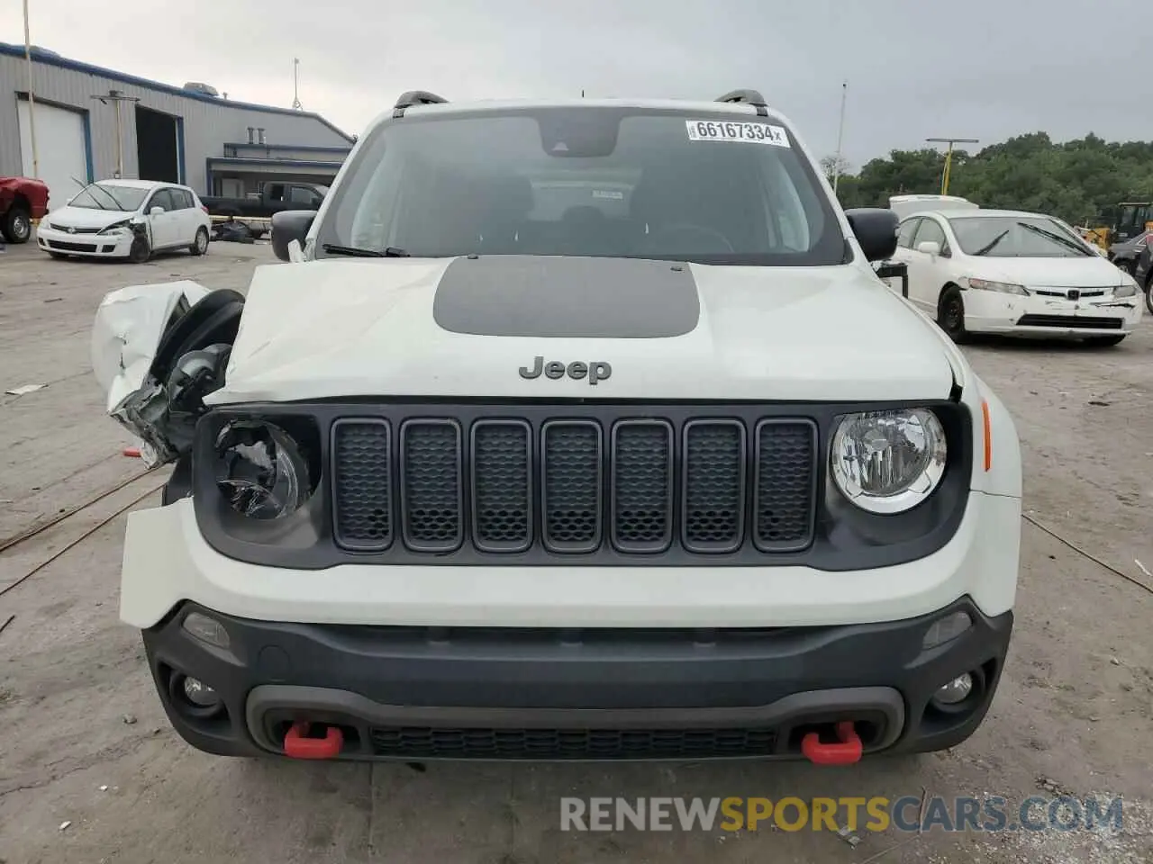 5 Photograph of a damaged car ZACNJDC19MPM30234 JEEP RENEGADE 2021