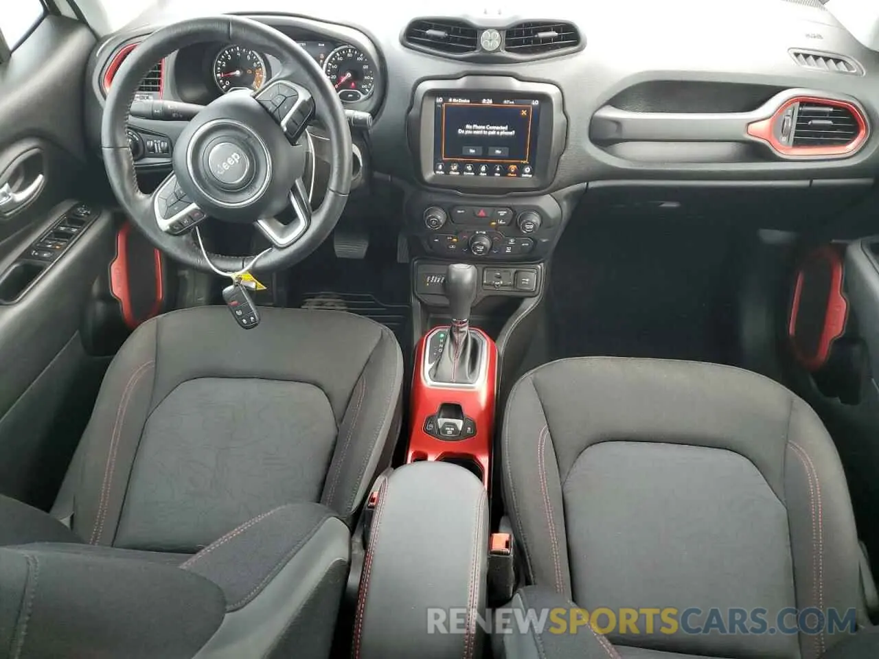 8 Photograph of a damaged car ZACNJDC19MPM30234 JEEP RENEGADE 2021