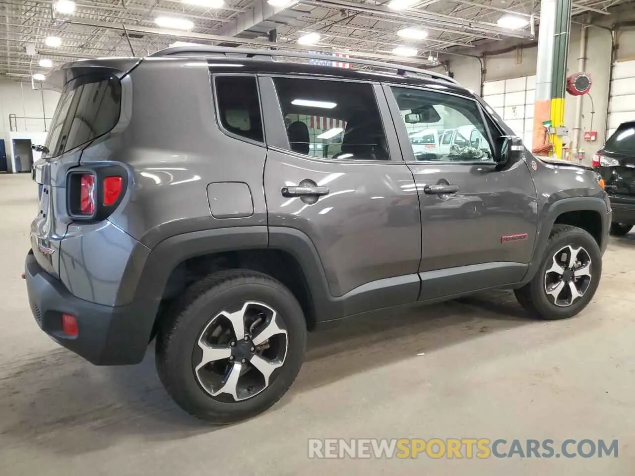 3 Photograph of a damaged car ZACNJDC1XMPM92810 JEEP RENEGADE 2021