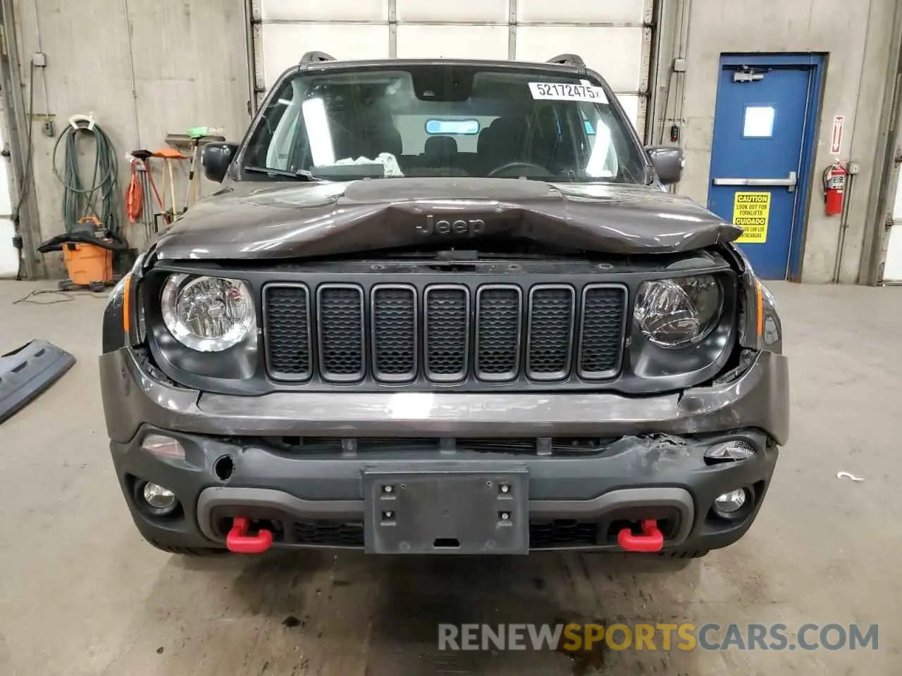 5 Photograph of a damaged car ZACNJDC1XMPM92810 JEEP RENEGADE 2021