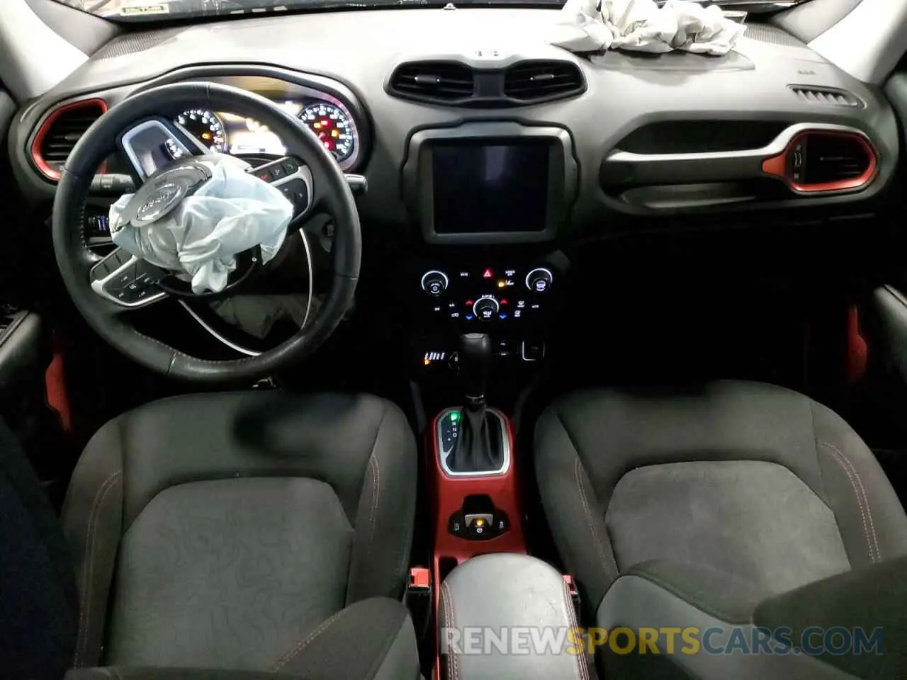8 Photograph of a damaged car ZACNJDC1XMPM92810 JEEP RENEGADE 2021