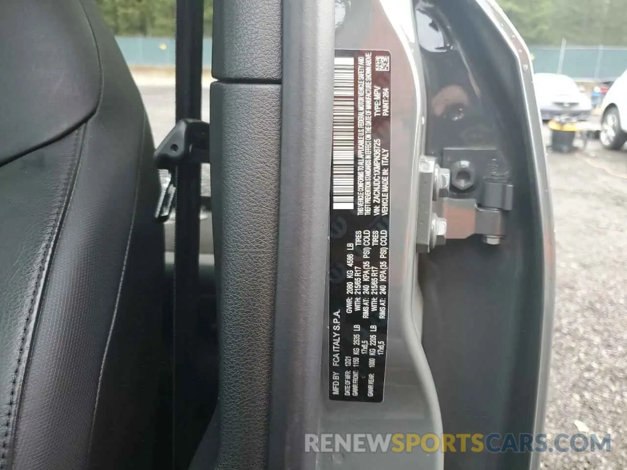 13 Photograph of a damaged car ZACNJDC1XMPN36725 JEEP RENEGADE 2021