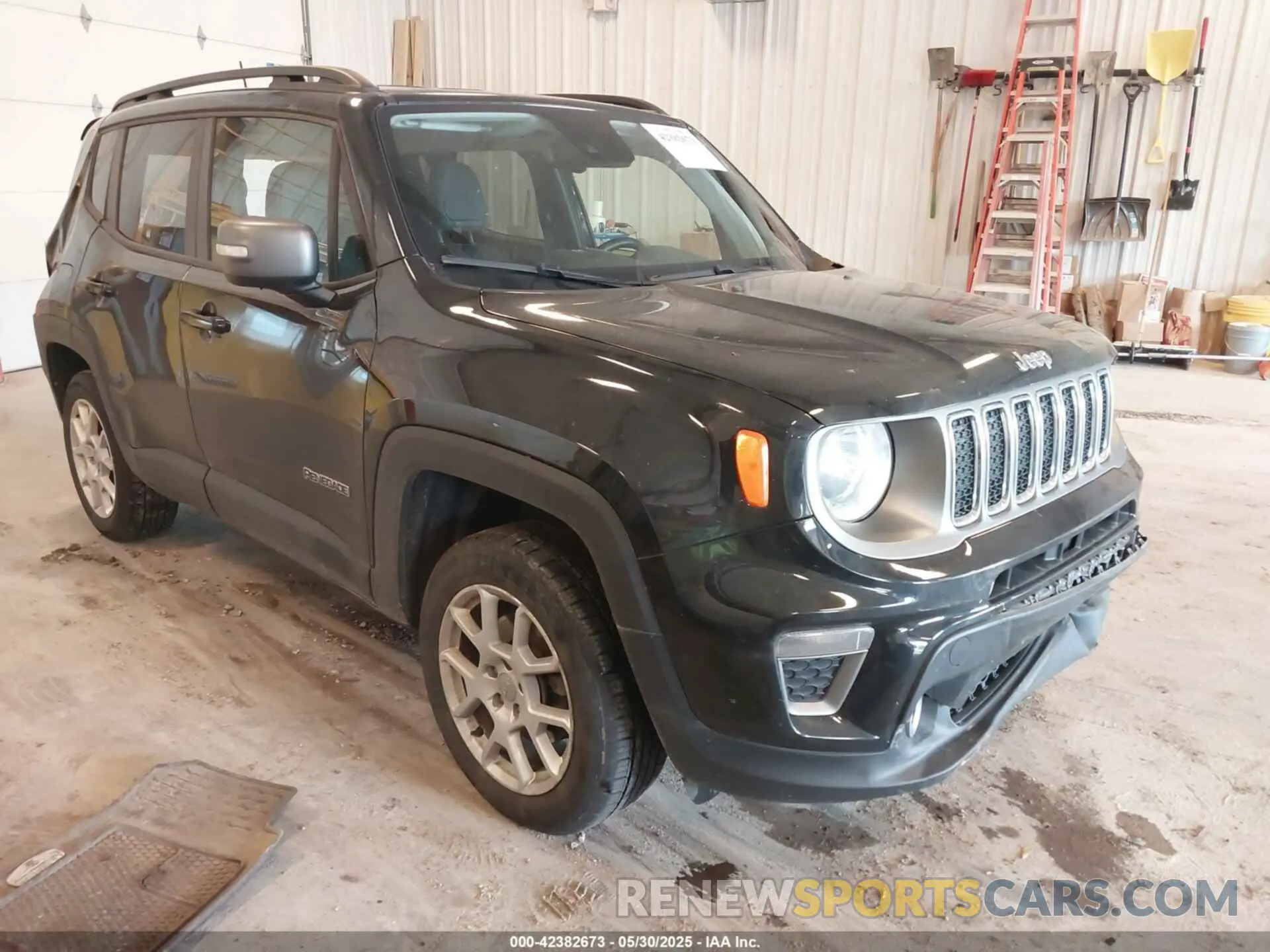 1 Photograph of a damaged car ZACNJDD11MPM36656 JEEP RENEGADE 2021