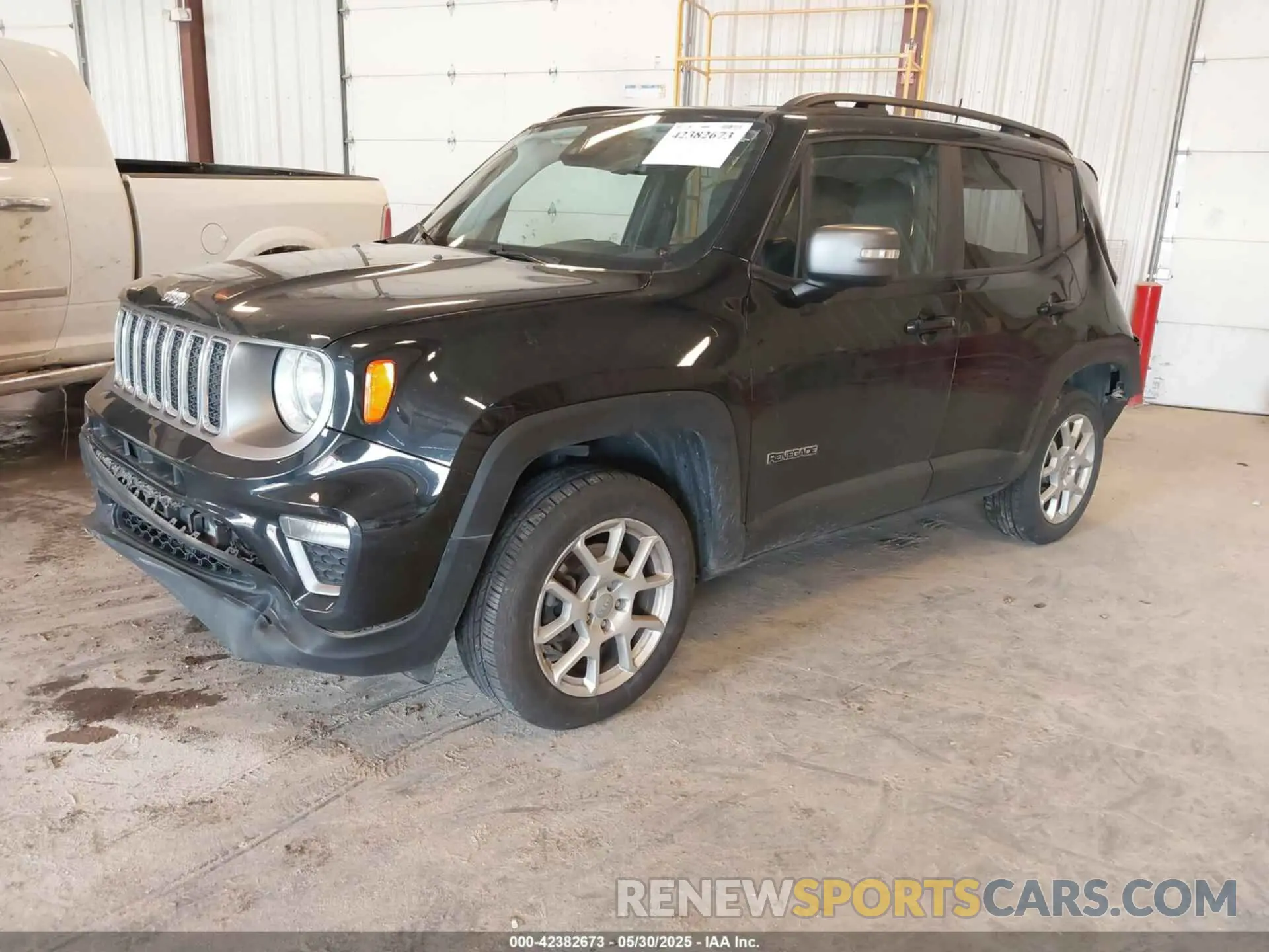 2 Photograph of a damaged car ZACNJDD11MPM36656 JEEP RENEGADE 2021