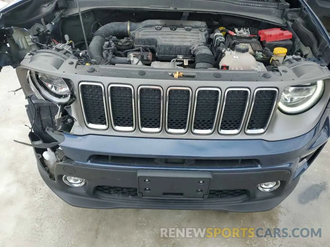 12 Photograph of a damaged car ZACNJDD14MPM39387 JEEP RENEGADE 2021