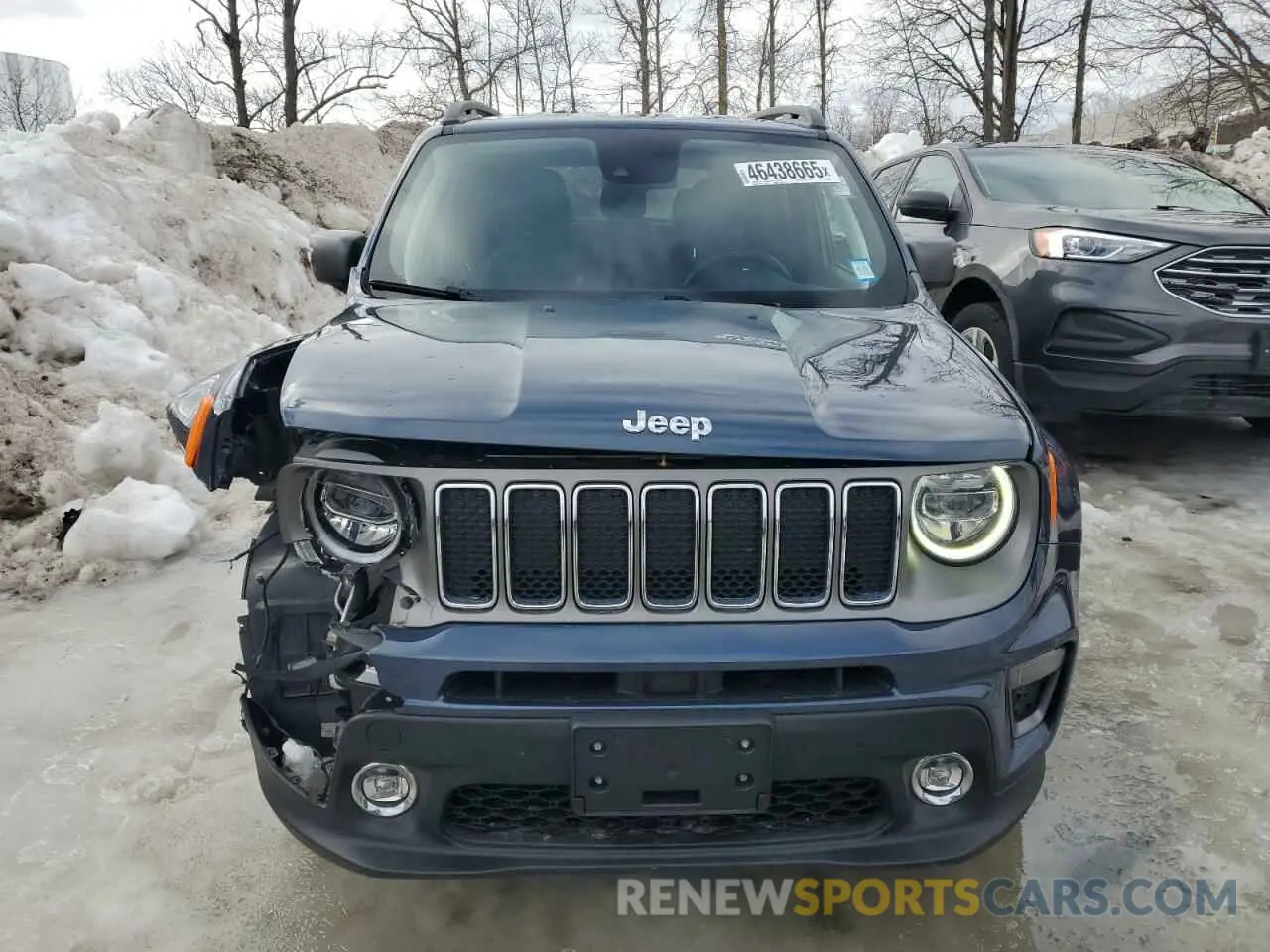 5 Photograph of a damaged car ZACNJDD14MPM39387 JEEP RENEGADE 2021