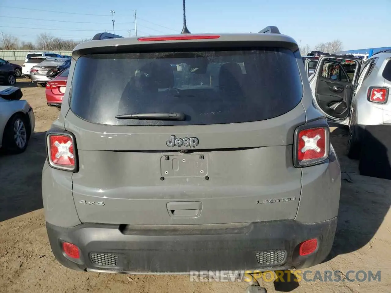 6 Photograph of a damaged car ZACNJDD14MPM42239 JEEP RENEGADE 2021