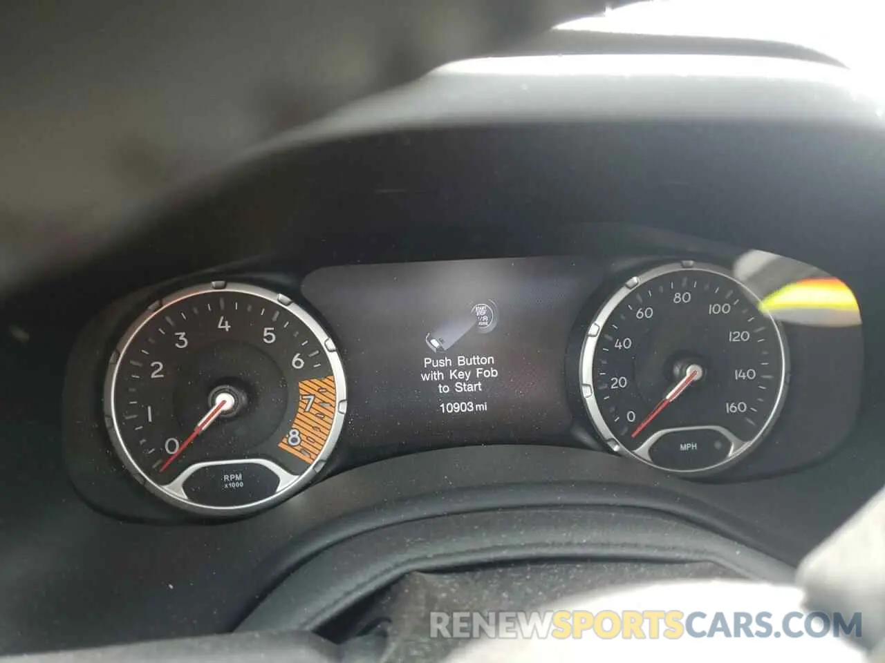 9 Photograph of a damaged car ZACNJDD14MPM42239 JEEP RENEGADE 2021
