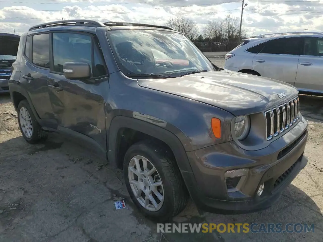 4 Photograph of a damaged car ZACNJDD14MPN32054 JEEP RENEGADE 2021