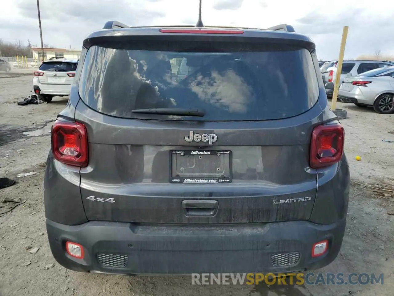 6 Photograph of a damaged car ZACNJDD14MPN32054 JEEP RENEGADE 2021