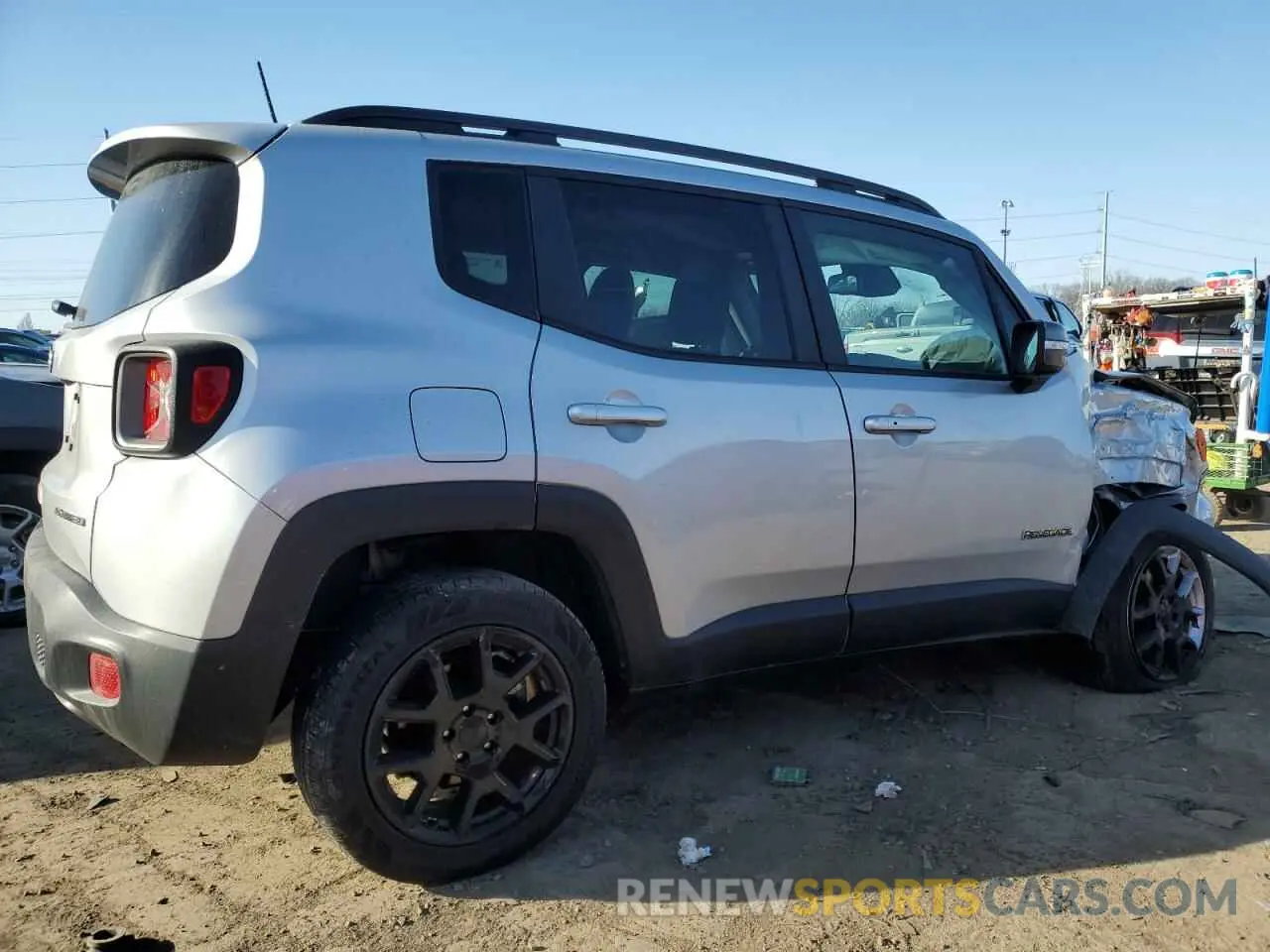 3 Photograph of a damaged car ZACNJDD14MPN35567 JEEP RENEGADE 2021