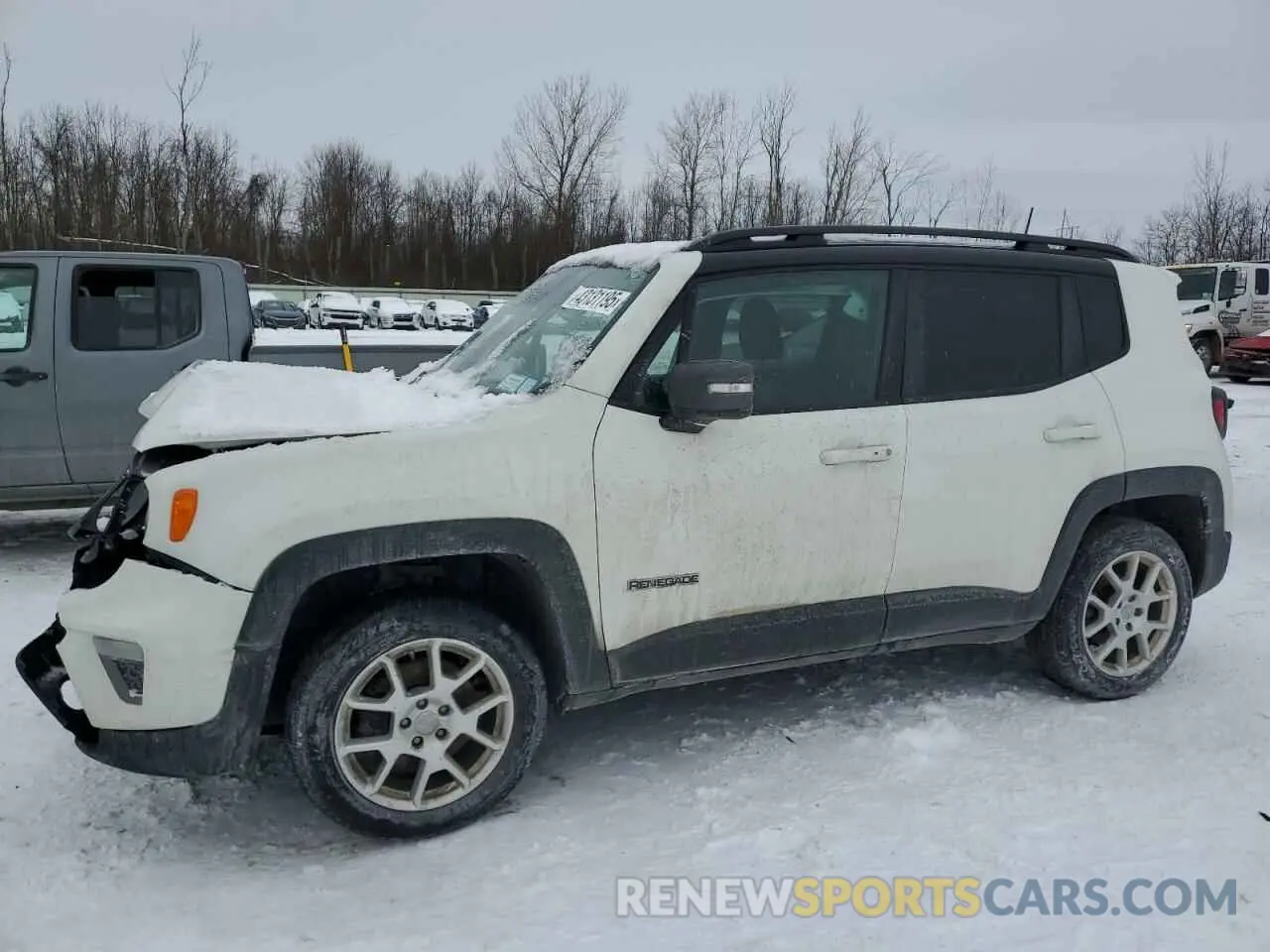 1 Photograph of a damaged car ZACNJDD16MPM24745 JEEP RENEGADE 2021