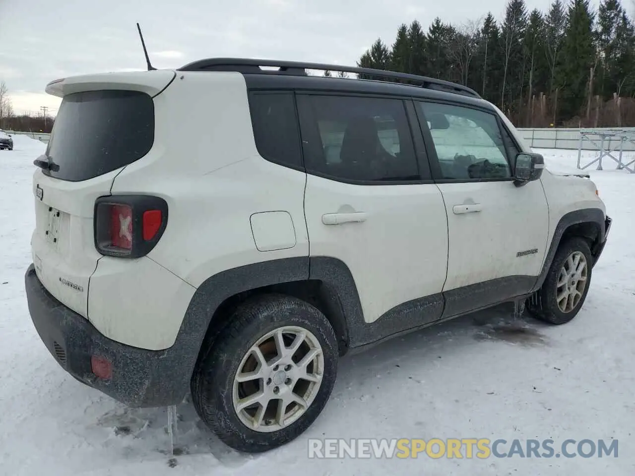 3 Photograph of a damaged car ZACNJDD16MPM24745 JEEP RENEGADE 2021