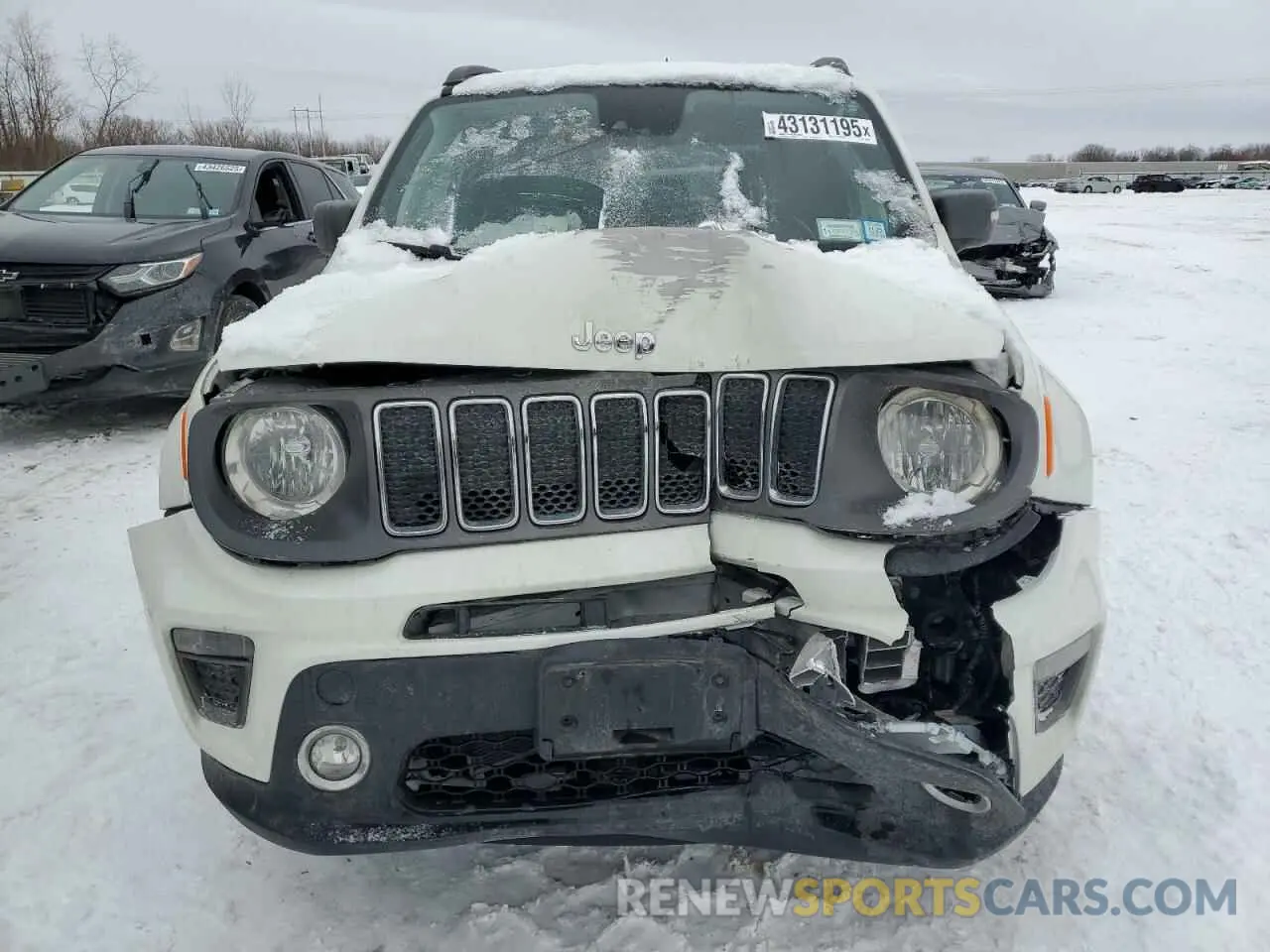 5 Photograph of a damaged car ZACNJDD16MPM24745 JEEP RENEGADE 2021