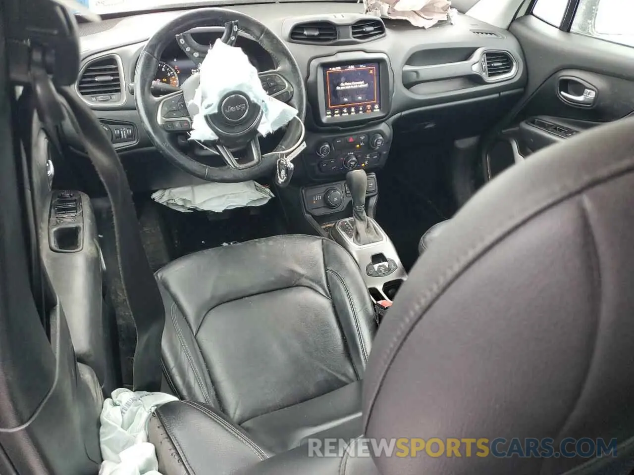 8 Photograph of a damaged car ZACNJDD16MPM24745 JEEP RENEGADE 2021