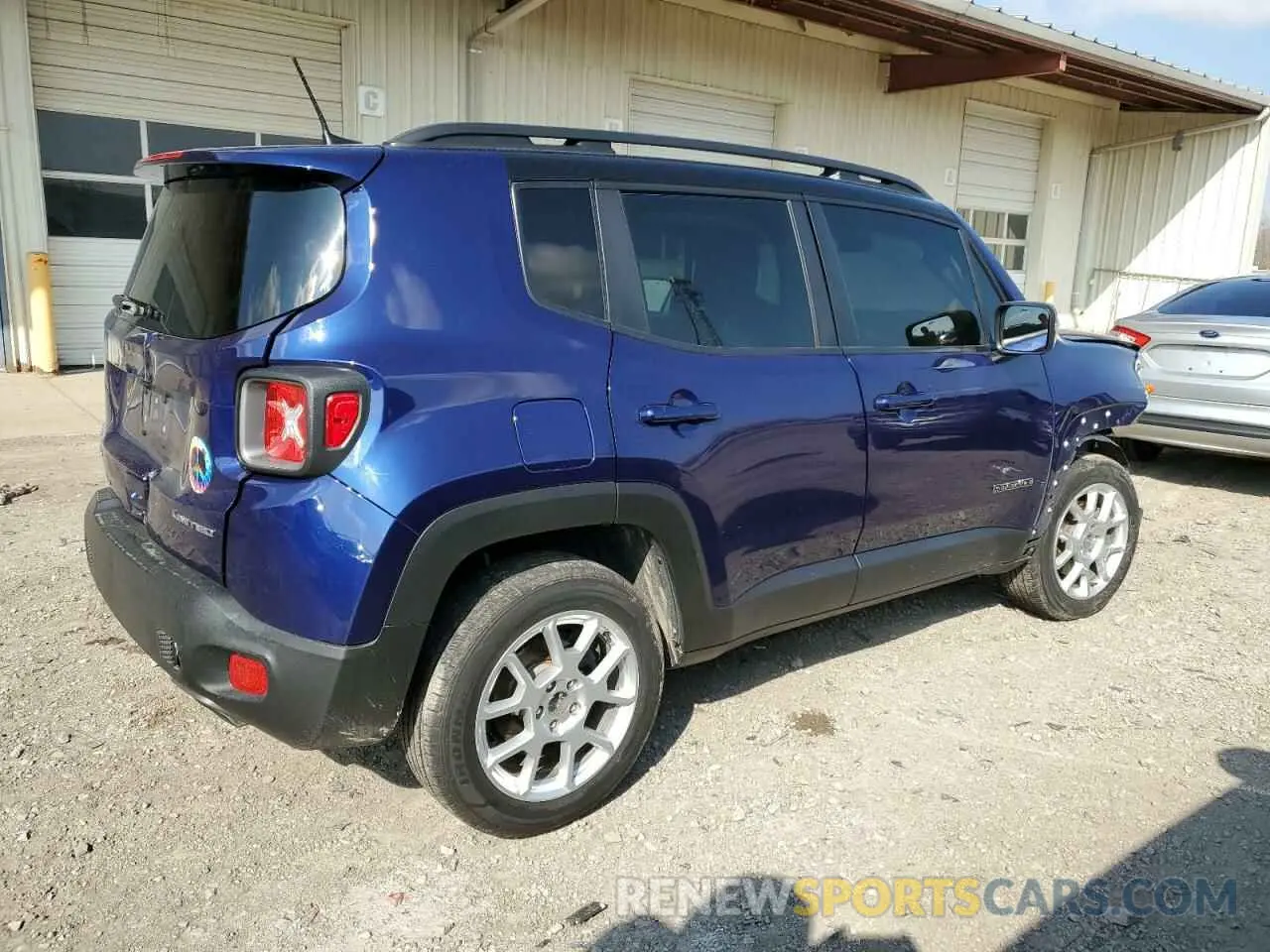3 Photograph of a damaged car ZACNJDD18MPM47217 JEEP RENEGADE 2021