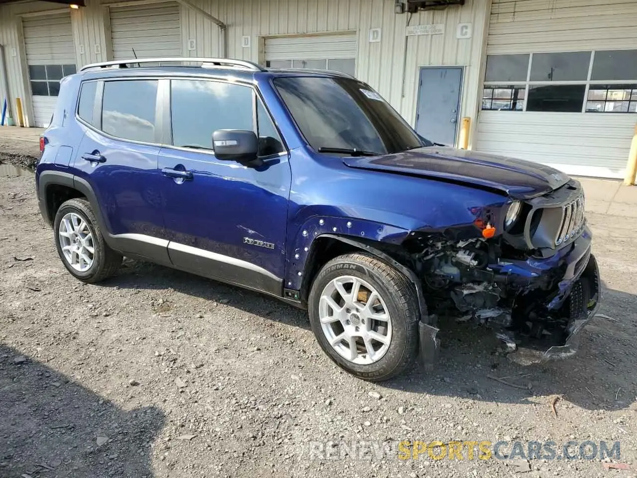 4 Photograph of a damaged car ZACNJDD18MPM47217 JEEP RENEGADE 2021