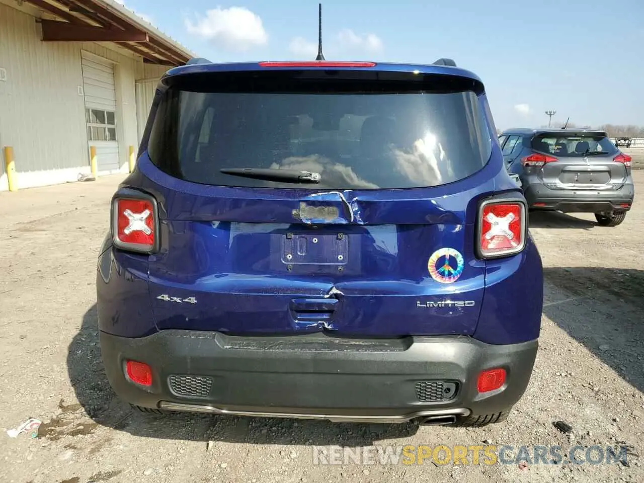 6 Photograph of a damaged car ZACNJDD18MPM47217 JEEP RENEGADE 2021