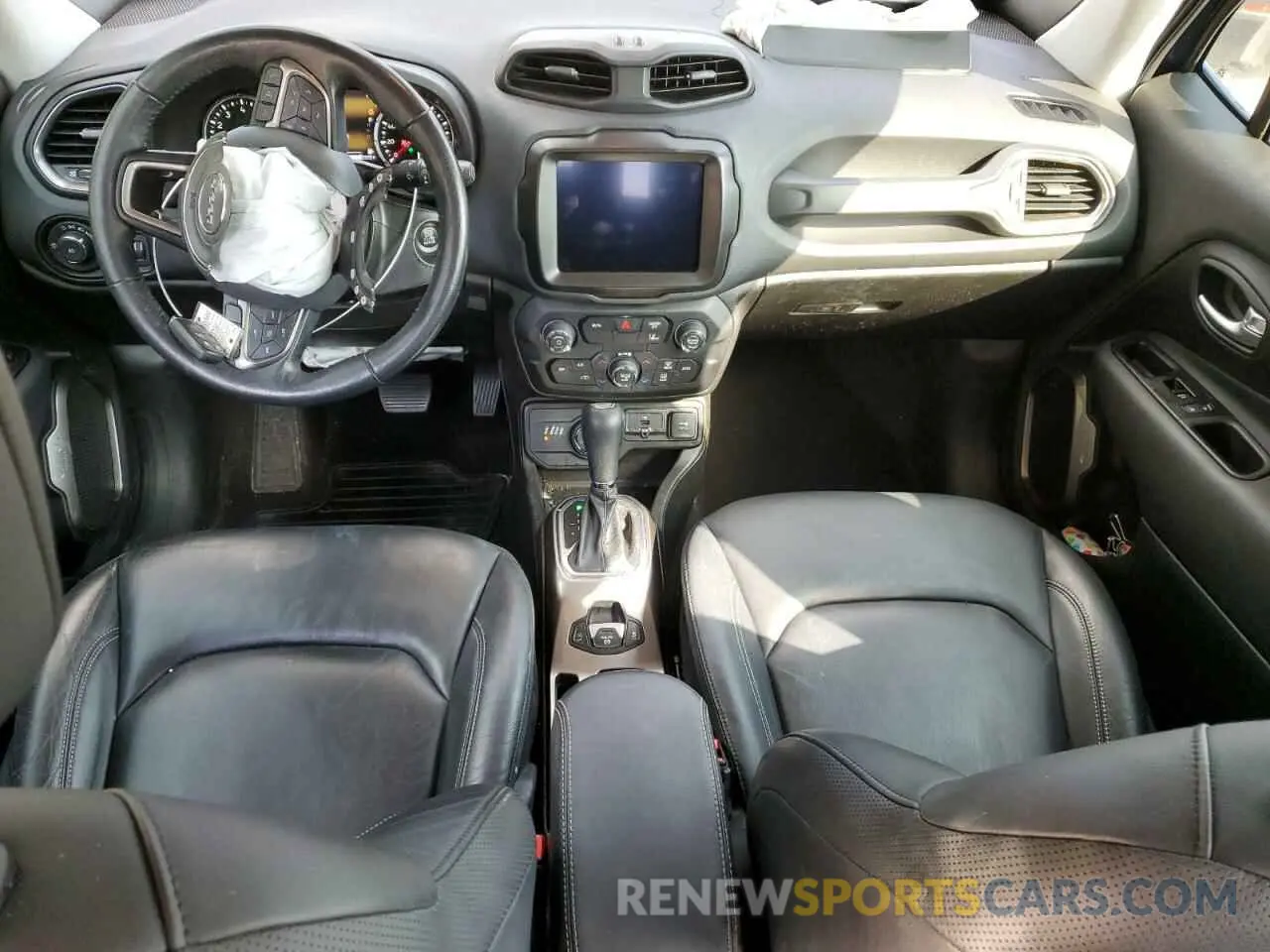 8 Photograph of a damaged car ZACNJDD18MPM47217 JEEP RENEGADE 2021