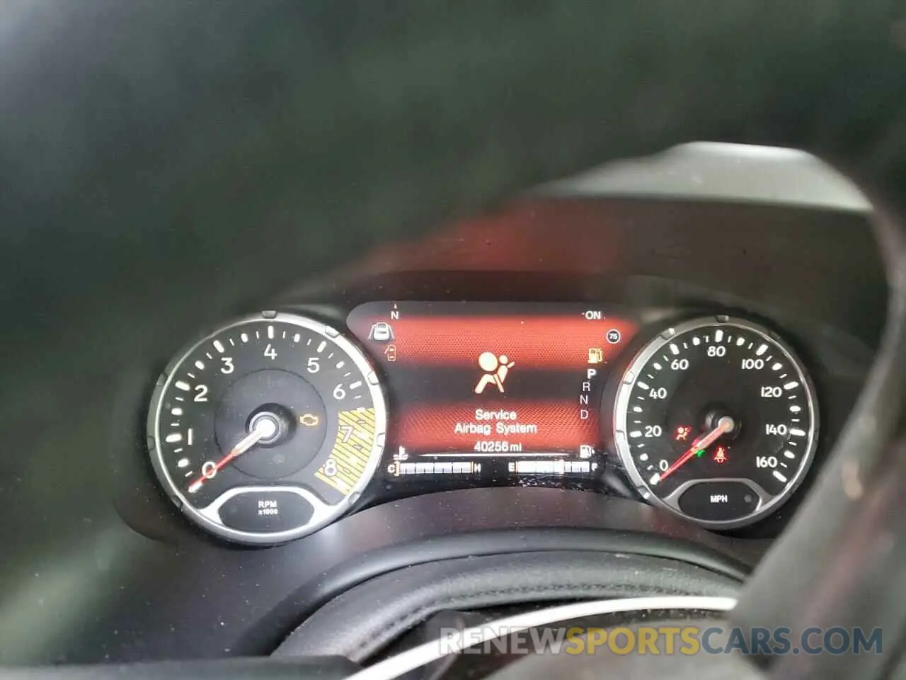 9 Photograph of a damaged car ZACNJDD18MPM47217 JEEP RENEGADE 2021