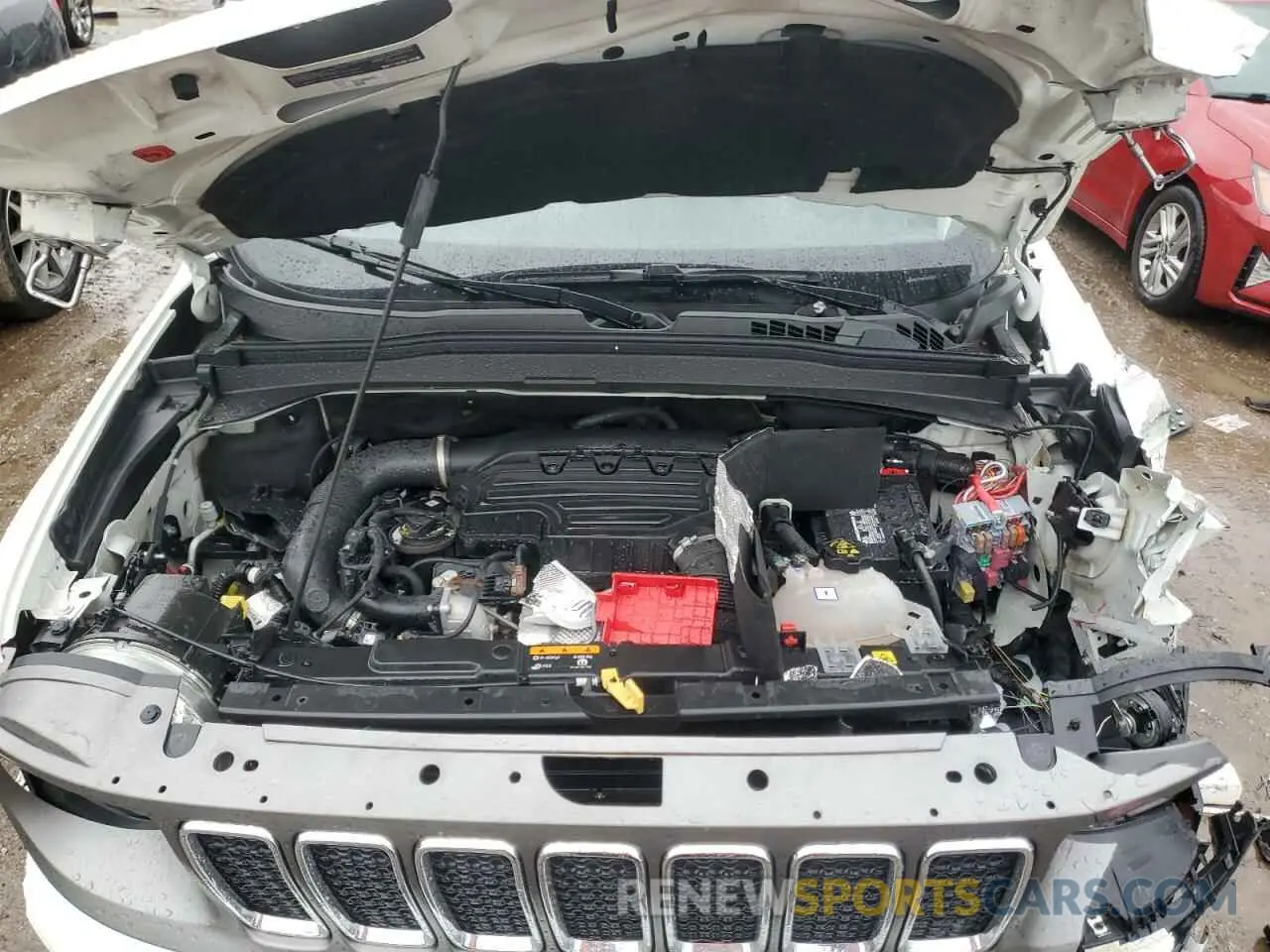12 Photograph of a damaged car ZACNJDD18MPM63904 JEEP RENEGADE 2021
