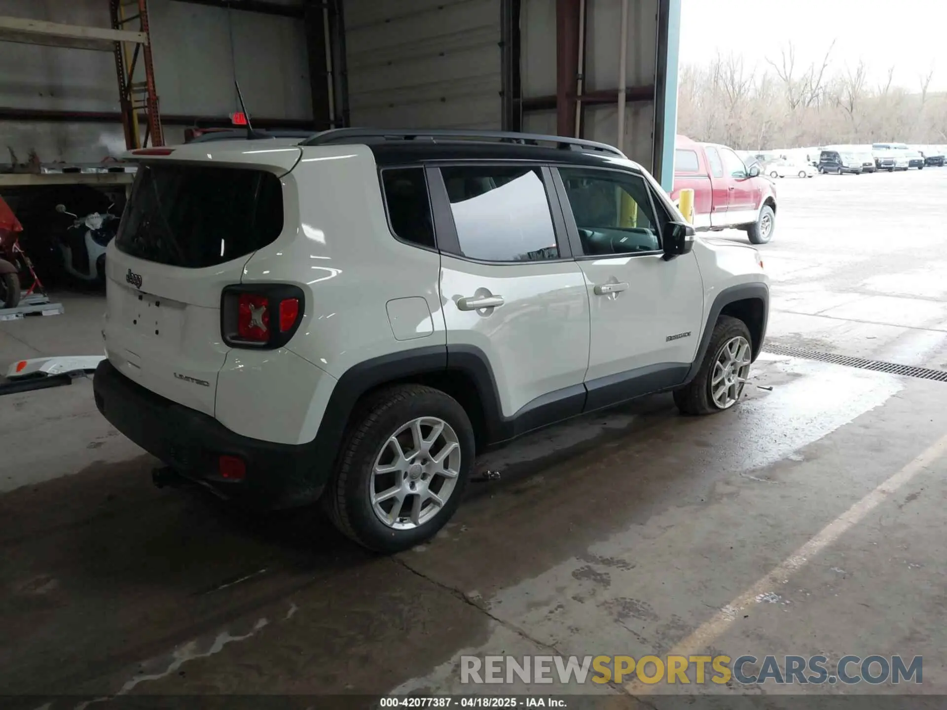 4 Photograph of a damaged car ZACNJDD19MPM21287 JEEP RENEGADE 2021