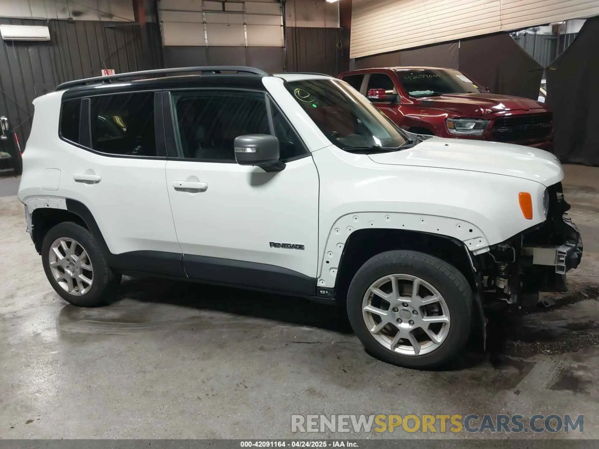 14 Photograph of a damaged car ZACNJDD19MPM23265 JEEP RENEGADE 2021