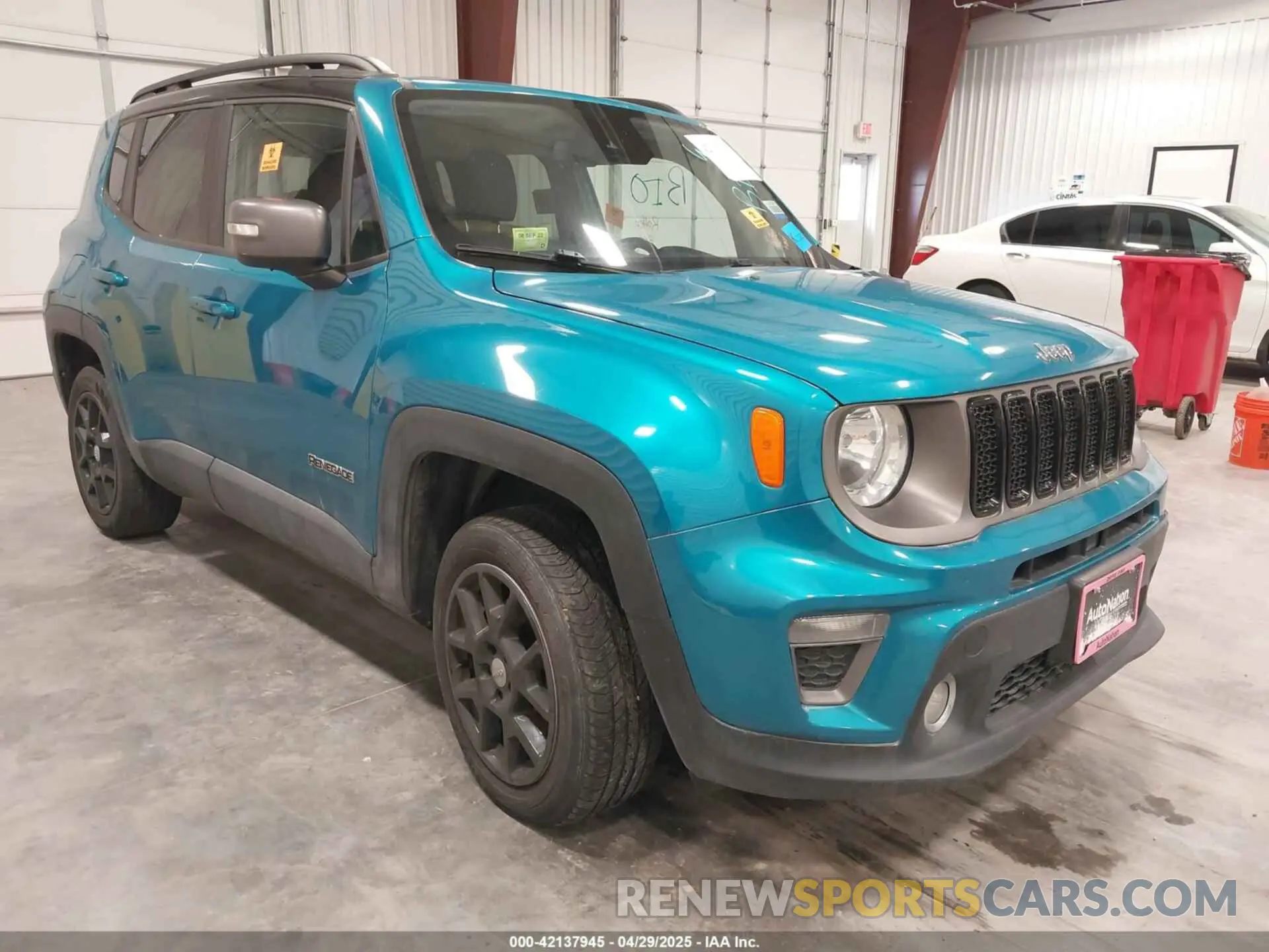 1 Photograph of a damaged car ZACNJDD1XMPM46036 JEEP RENEGADE 2021