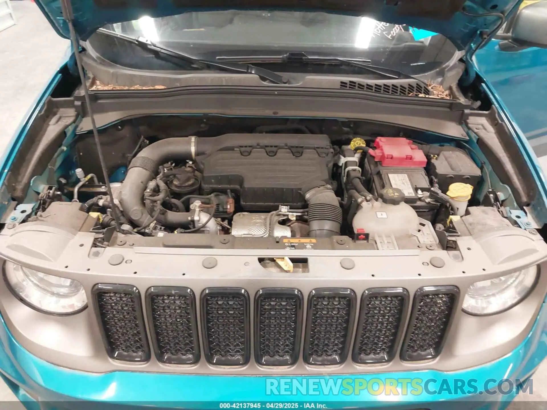 10 Photograph of a damaged car ZACNJDD1XMPM46036 JEEP RENEGADE 2021