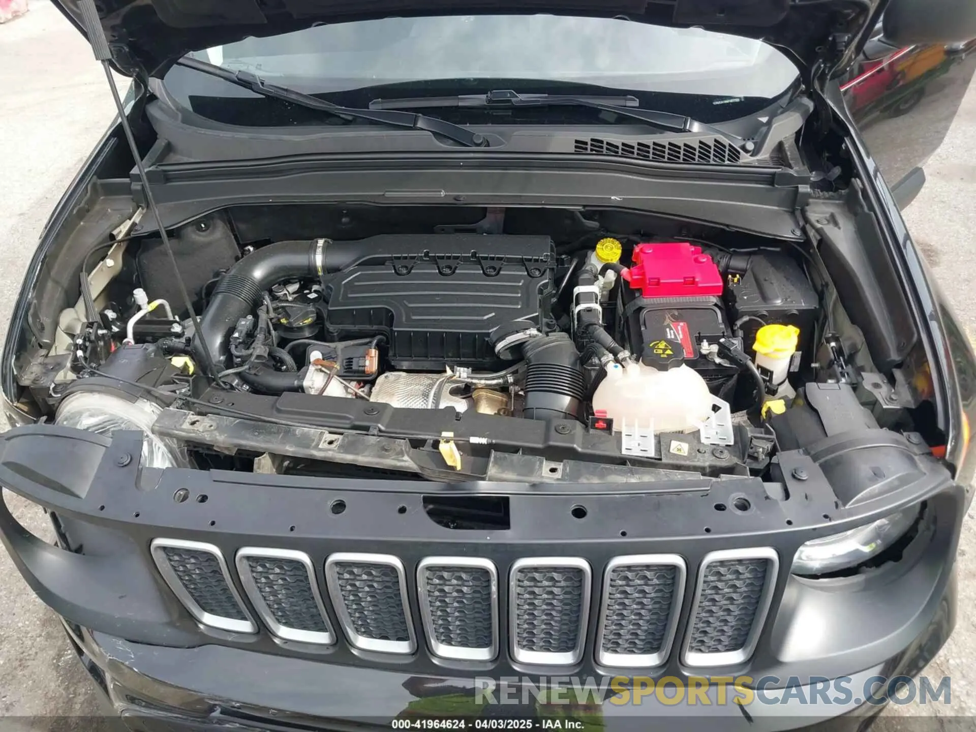 10 Photograph of a damaged car ZACNJCA16NPN51723 JEEP RENEGADE 2022