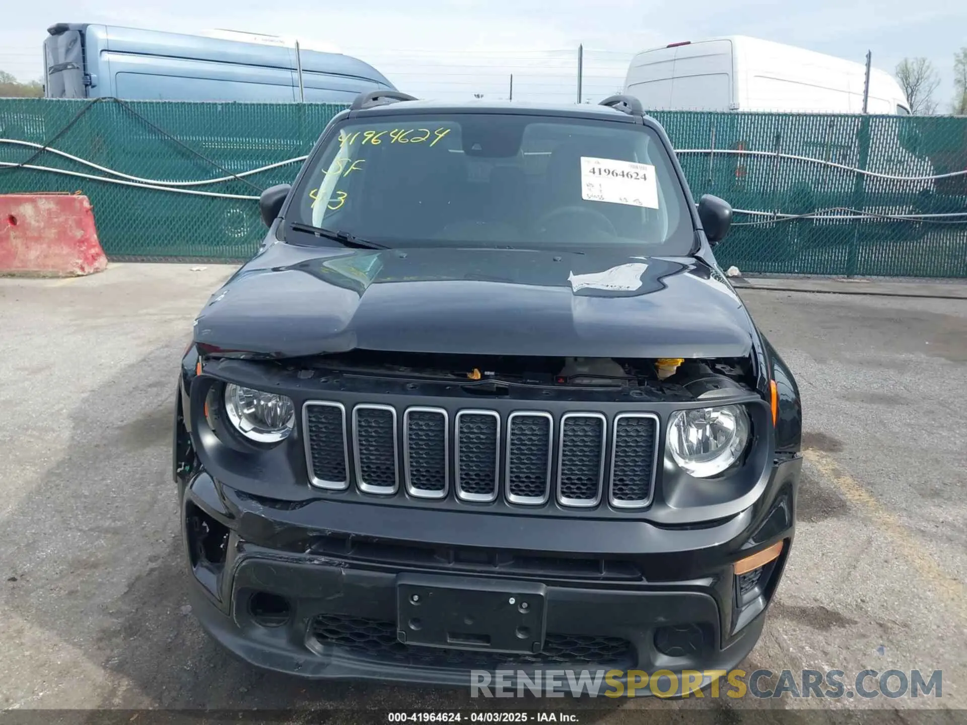 12 Photograph of a damaged car ZACNJCA16NPN51723 JEEP RENEGADE 2022