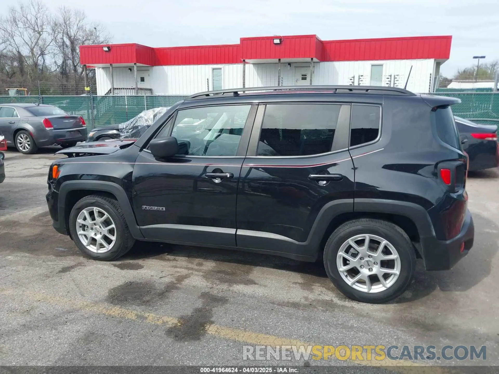 14 Photograph of a damaged car ZACNJCA16NPN51723 JEEP RENEGADE 2022