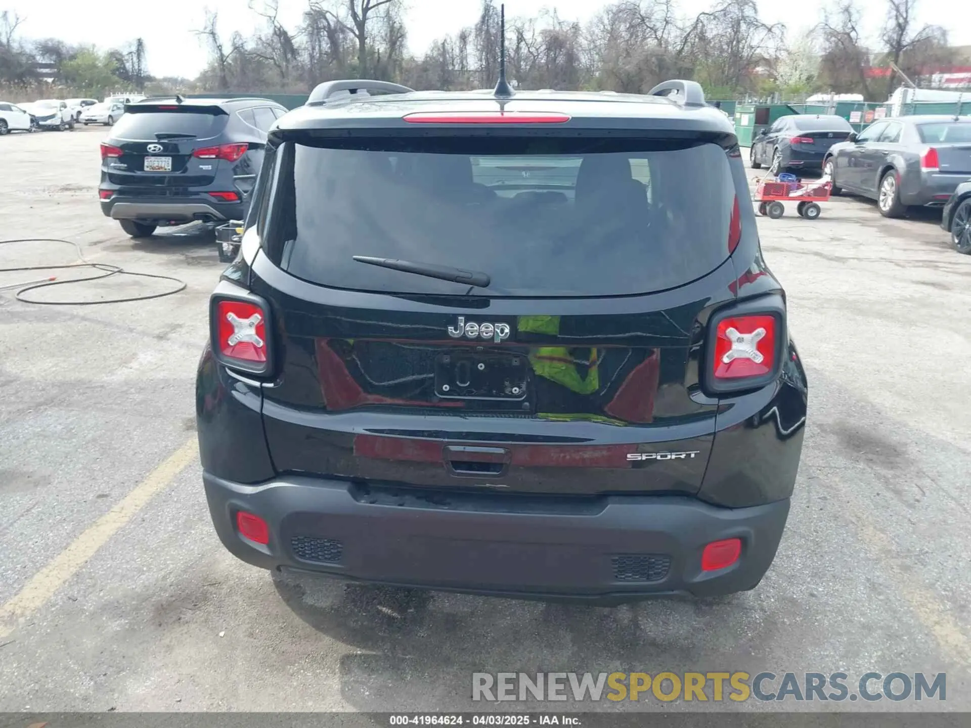 16 Photograph of a damaged car ZACNJCA16NPN51723 JEEP RENEGADE 2022