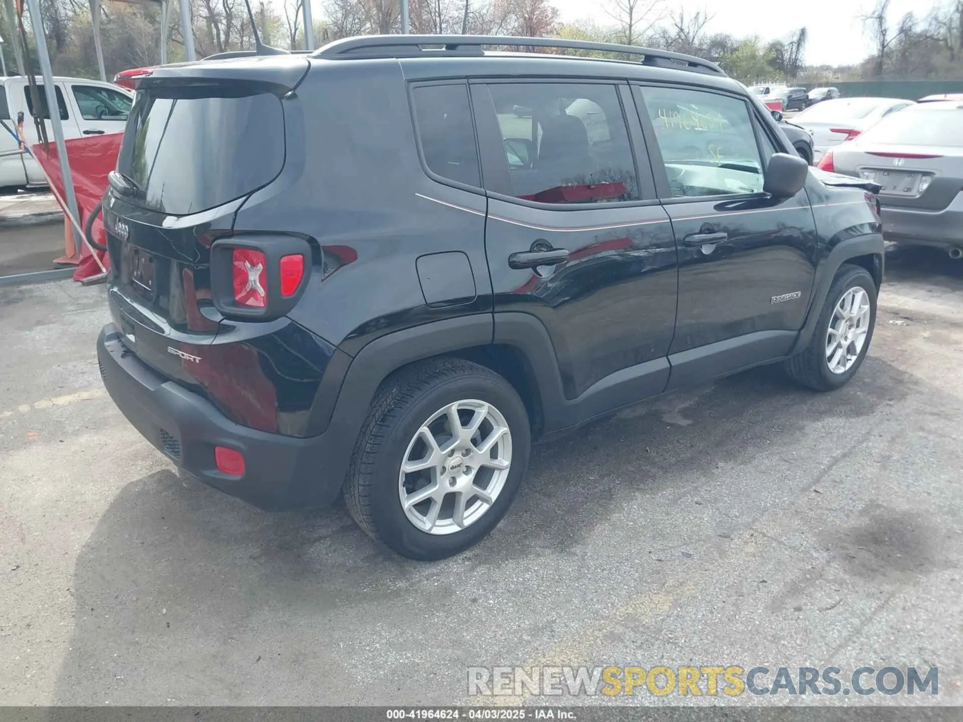 4 Photograph of a damaged car ZACNJCA16NPN51723 JEEP RENEGADE 2022