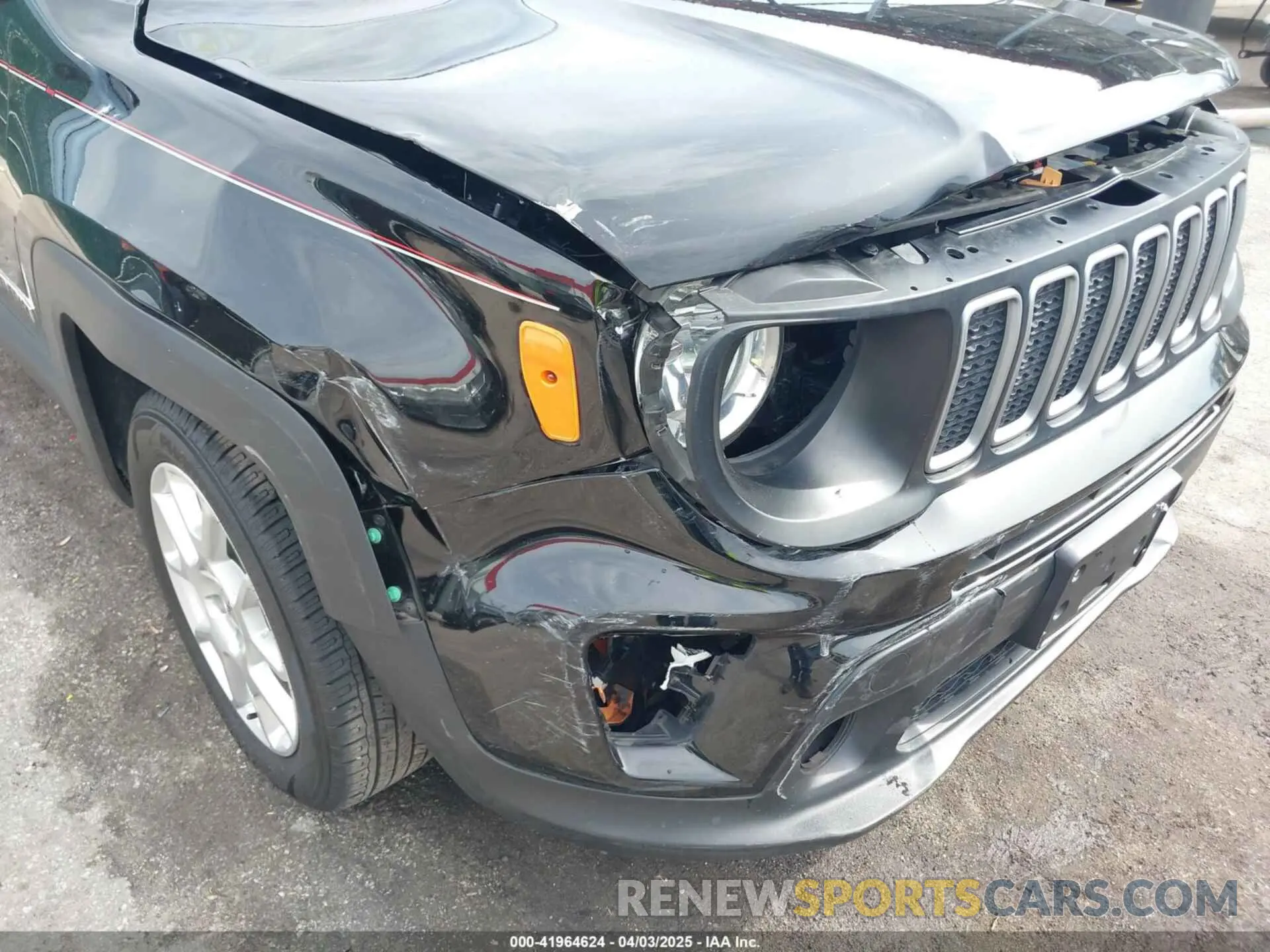 6 Photograph of a damaged car ZACNJCA16NPN51723 JEEP RENEGADE 2022