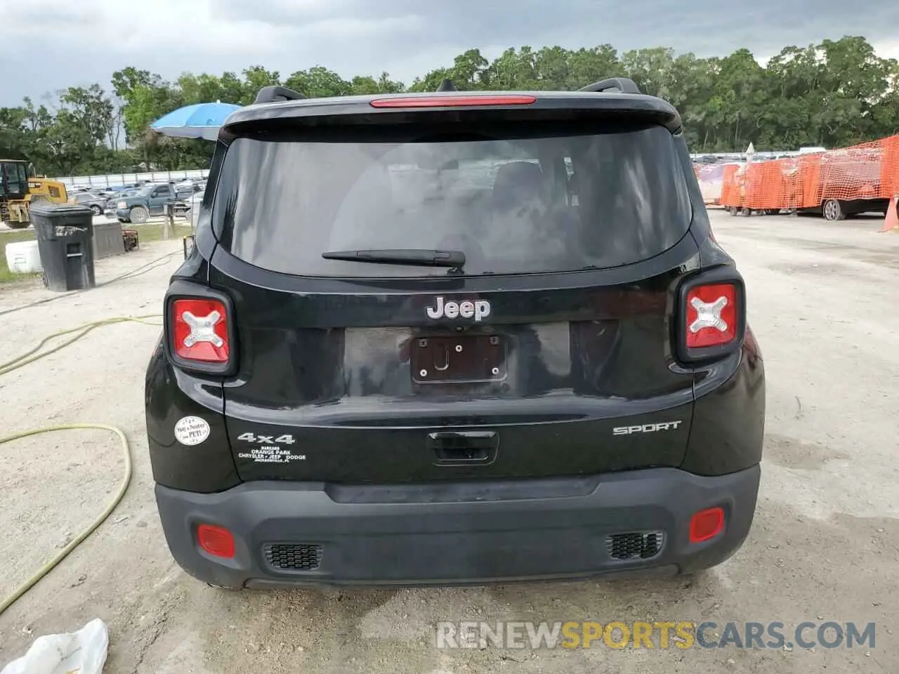 6 Photograph of a damaged car ZACNJDA12NPN53474 JEEP RENEGADE 2022