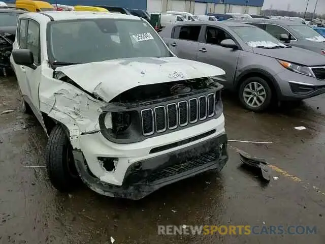 11 Photograph of a damaged car ZACNJDA14NPN43898 JEEP RENEGADE 2022