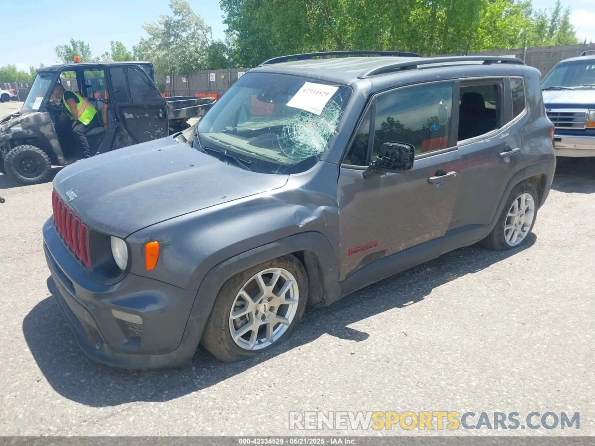6 Photograph of a damaged car ZACNJDA14NPN81017 JEEP RENEGADE 2022