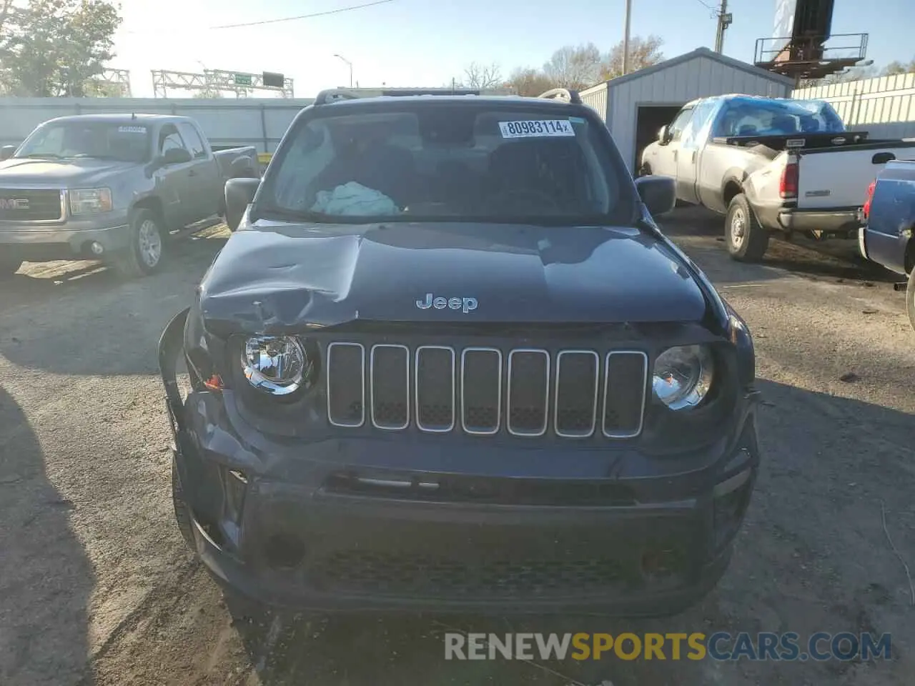 5 Photograph of a damaged car ZACNJDA15NPN60578 JEEP RENEGADE 2022