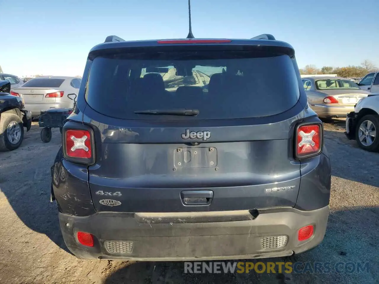 6 Photograph of a damaged car ZACNJDA15NPN60578 JEEP RENEGADE 2022